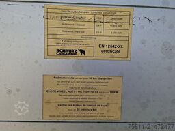 SCHMITZ CARGOBULL SCB S3T SCS 24/L EDSCHA Curtainsider CodeXL