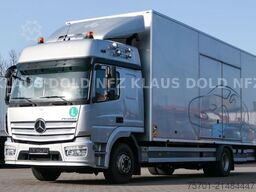 MERCEDES-BENZ Atego geschloss. Autotransporter LBW Euro 6
