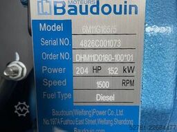 Baudouin 6M11G165/5 - 165 kVA Generator - DPX-19870
