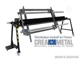 CREAMETAL welding table for welding steel joinery