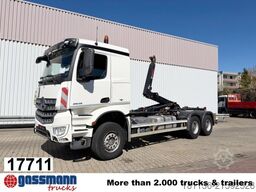 Mercedes-Benz Arocs 2645 6x4, Hiab Abrollkipper XR18S59 bis 7 m