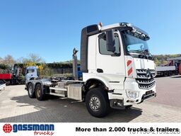 Mercedes-Benz Arocs 2645 6x4, Hiab Abrollkipper XR18S59 bis 7 m