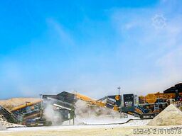 FABO Tracked Screen Mobile Screening Plant FTJ-1175 FTB-1550