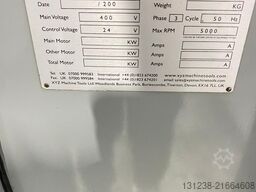 XYZ Machine Tools SMX 4000 ProtoTRAK Control Bed Mill