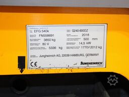 Jungheinrich EFG 540k  G240-600DZ