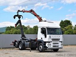 IVECO STRALIS 400 * ABROLLKIPPER * ESSEL 0902* TOP
