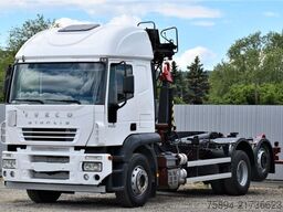 IVECO STRALIS 400 * ABROLLKIPPER * ESSEL 0902* TOP