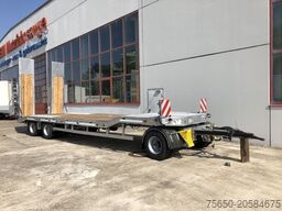 Möslein T 3-6 VB 3 Achs Tieflader- Anhänger, Luftgefedert, Verbreiterung