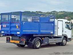 MERCEDES-BENZ 815 * Abrollkipper + CONTAINER 3,68 m * TOP