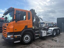 Scania P360 + HIAB 111BS-2 DUO + 6X2 + HOOKSYTEM + EUR...