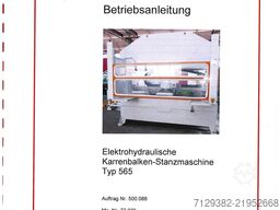 schoen + sandt Karrenbalken-Stanzmaschine 565