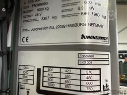 JUNGHEINRICH EKS 308 * DEMO !! Wire Guidance !! PSA !! Triplex FFL !! NEW battery !!!