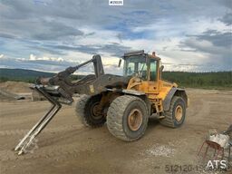 Volvo L120E wheel loader w/ weight, bucket and overhaule