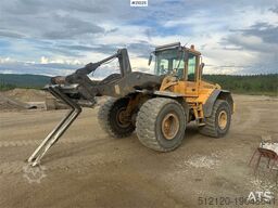 Volvo L120E wheel loader w/ weight, bucket and overhaule