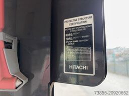 Hitachi ZX48U-5A CLR with 3 excavator buckets