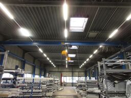 Demag Brückenkran Hallenkran + Stahlbau Demag Seilzug 2,5t 2500Kg Länge 36x14m