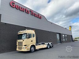 Scania R450 6X2 + PALFINGER HAAKARMSYSTEEM/ABROLLKIPPE...