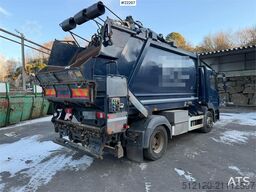 Mercedes-Benz Atego 1224, 2-compartment refuse truck