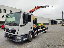 MAN TGL 12.250 City-Abroller Container + Palfinger ...