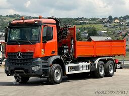 MERCEDES-BENZ AROCS 2640 *HIAB 144 BS - 3/FUNK  + * 6x4