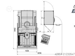OPS Ingersoll Gantry EAGLE 800 Generalüberholt -