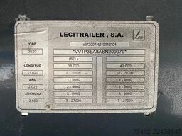 Lecitrailer N/A 3E20 / Closed Box / SAF Disc / Dhollandia T...