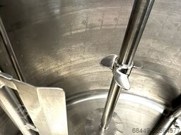 Terlet Verticale kook-roerketel met schraapwerk
