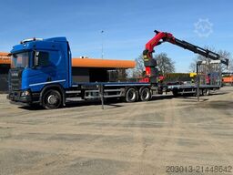 SCANIA R500 6x4 Pritsche mit Kran Palfinger PK53002 SH