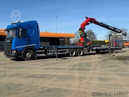 SCANIA R500 6x4 Pritsche mit Kran Palfinger PK53002 SH
