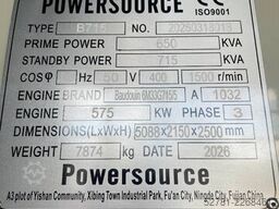 Baudouin 6M33G715/5 - 715 kVA Generator - DPX-19880
