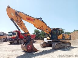 Hyundai HX380L with 20m longfront and excavation boom