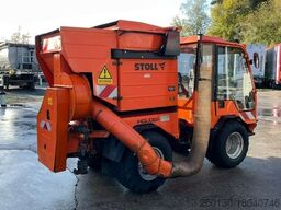 HOLDER C345 inkl. Stoll Aufbausauger & Pritschenaufbau