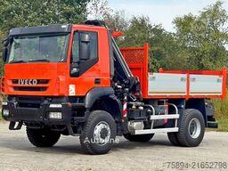 IVECO TRAKKER 190T36 * Kipper 3,70m* KRAN /FUNK * 4x4
