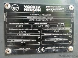 WACKER SE 14.504 -Z+Power-tilt