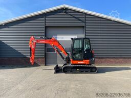 KUBOTA KX060 HI AIRCO minigraver NIEUW €999 LEASE