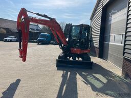 KUBOTA KX060 HI AIRCO minigraver NIEUW €999 LEASE