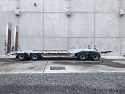 Möslein T 4 VB H1 neuer 4 Achs Tieflader hydraulischen Rampen