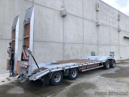 Möslein T 4 VB H1 neuer 4 Achs Tieflader hydraulischen Rampen