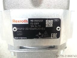 Siemens Rexroth PGP2-22/006RE20VE4 MNR R900932129 Pumpe SN:3470 --