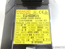 Fanuc A06B-0239-B200 AC Servo Motor SN: C047D6638