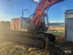 Hitachi ZX225USRLC-3 crawler excavator with rototilt and 2
