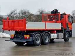 RENAULT C 430 *KIPPER 5,60m* HIAB 144 BS - 3 HIDUO* 6x4