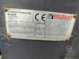 Scania P360 8x2 Tridem container Crane HIAB 244