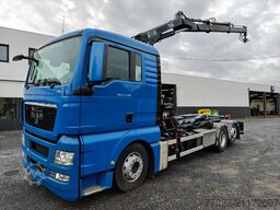 MAN TGX 26.400 Container Hyvalift Crane HIAB 144