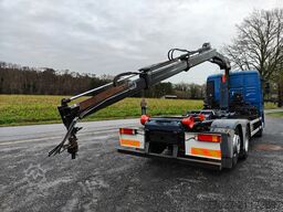 MAN TGX 26.400 Container Hyvalift Crane HIAB 144