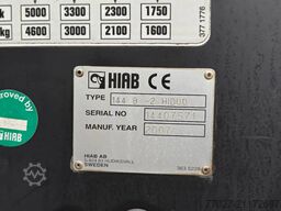 MAN TGX 26.400 Container Hyvalift Crane HIAB 144