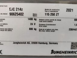 Jungheinrich EJC 214z 2.5m/ 551mh/ initial