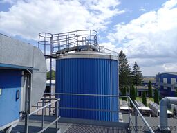 100m3 vertical insulated tank 