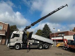 MAN 28.500 TGS 3Skipper + Fassi 395 Kran+Greifer 6x2