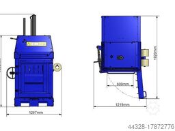  BTS-MF60HD PET-Dosen-Presse Can Baler